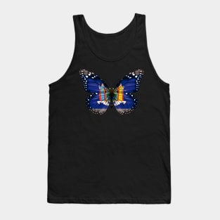 New York Flag Butterfly - Gift for New Yorker From New York NY Tank Top